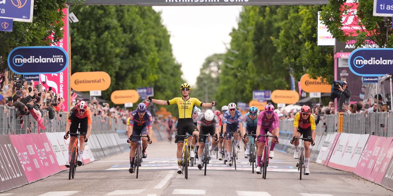 🚨🏆🚴🏻‍♂️🇮🇹Giro d’Italia : finalmente Kooij grazie ad un grande van Aert !🇳🇱
