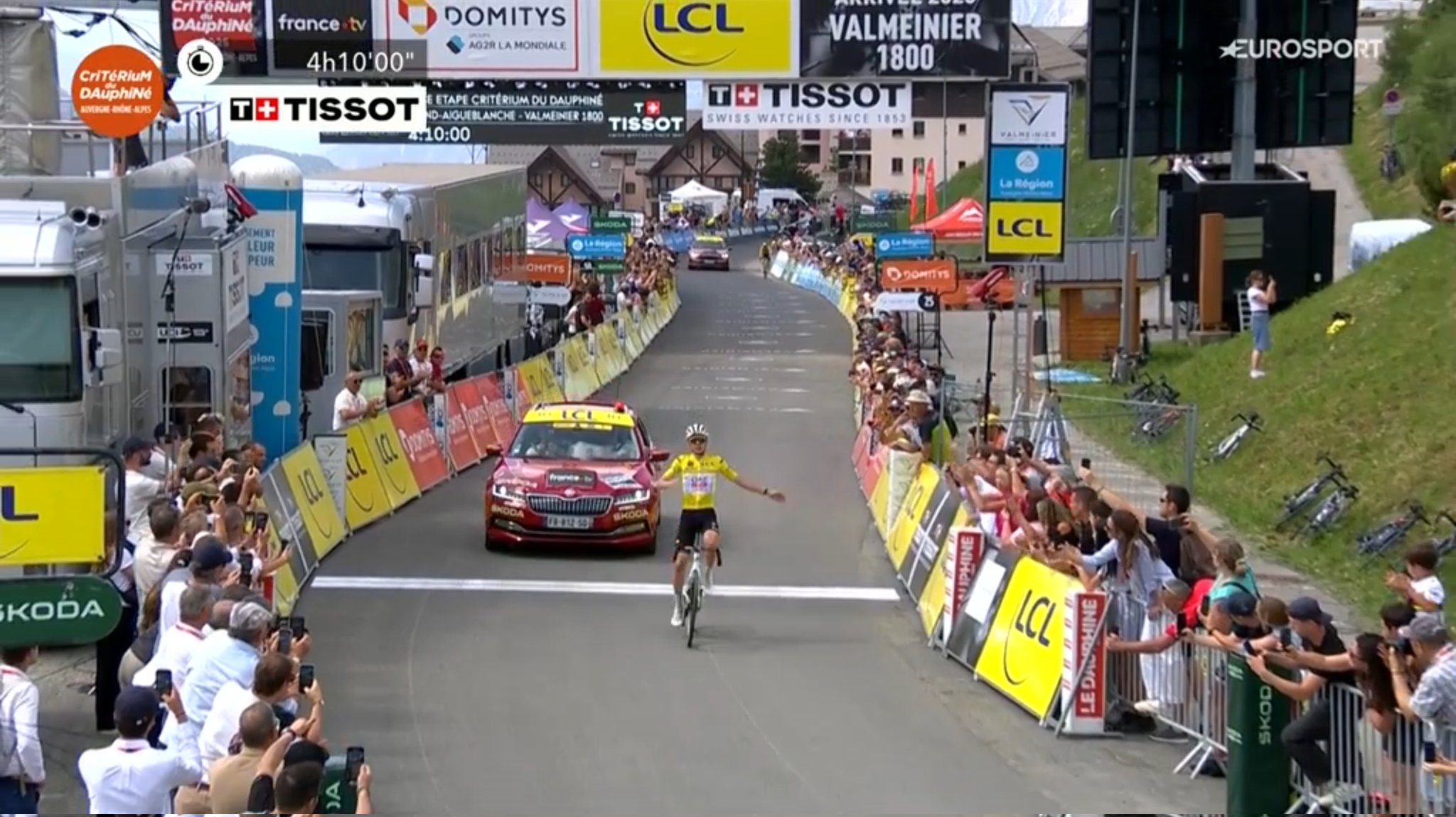 🚨🏆🚴🏻‍♂️🇫🇷Giro del Delfinato: tris di Pogačar!🌈🇸🇮