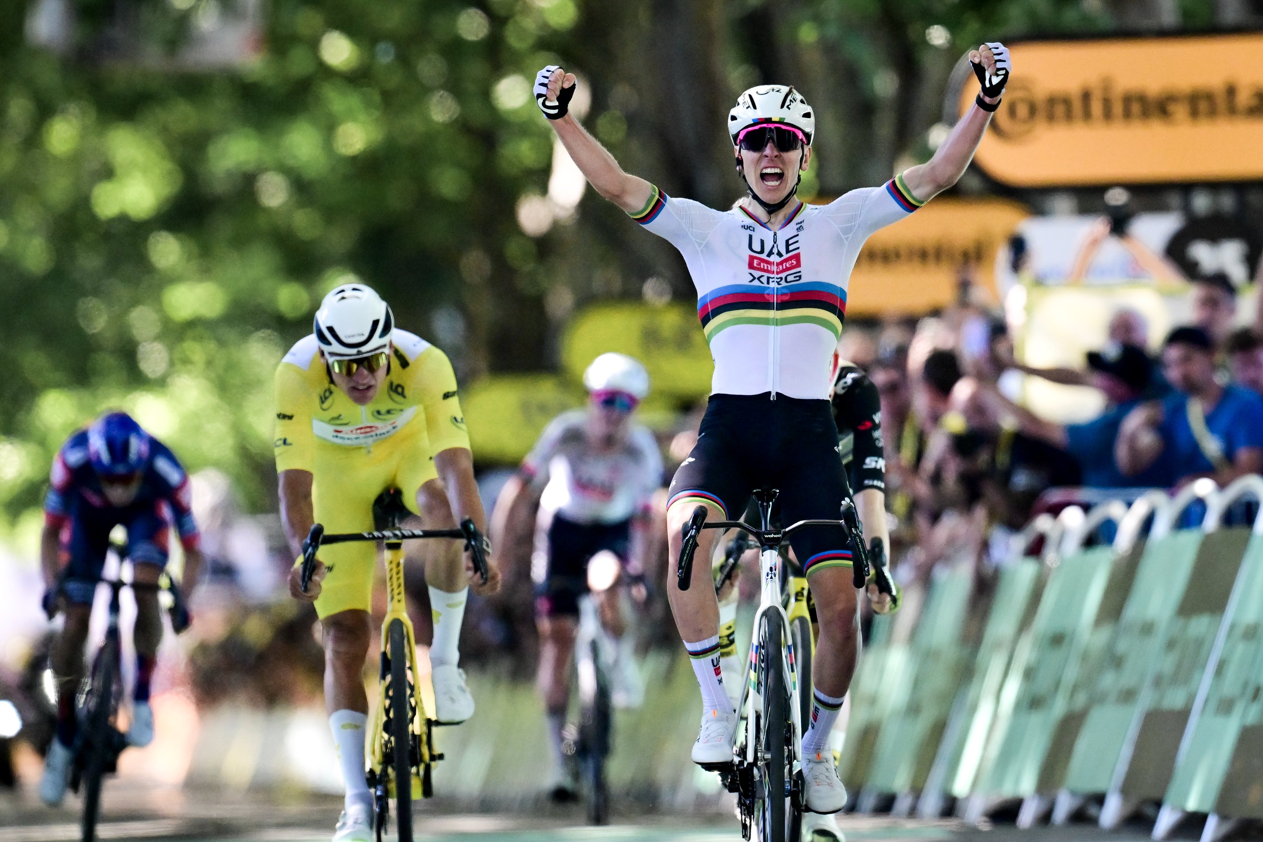 🚨🏆🚴🏻‍♂️🇫🇷Tour de France: Pogačar fa 100 a Rouen!🇸🇮