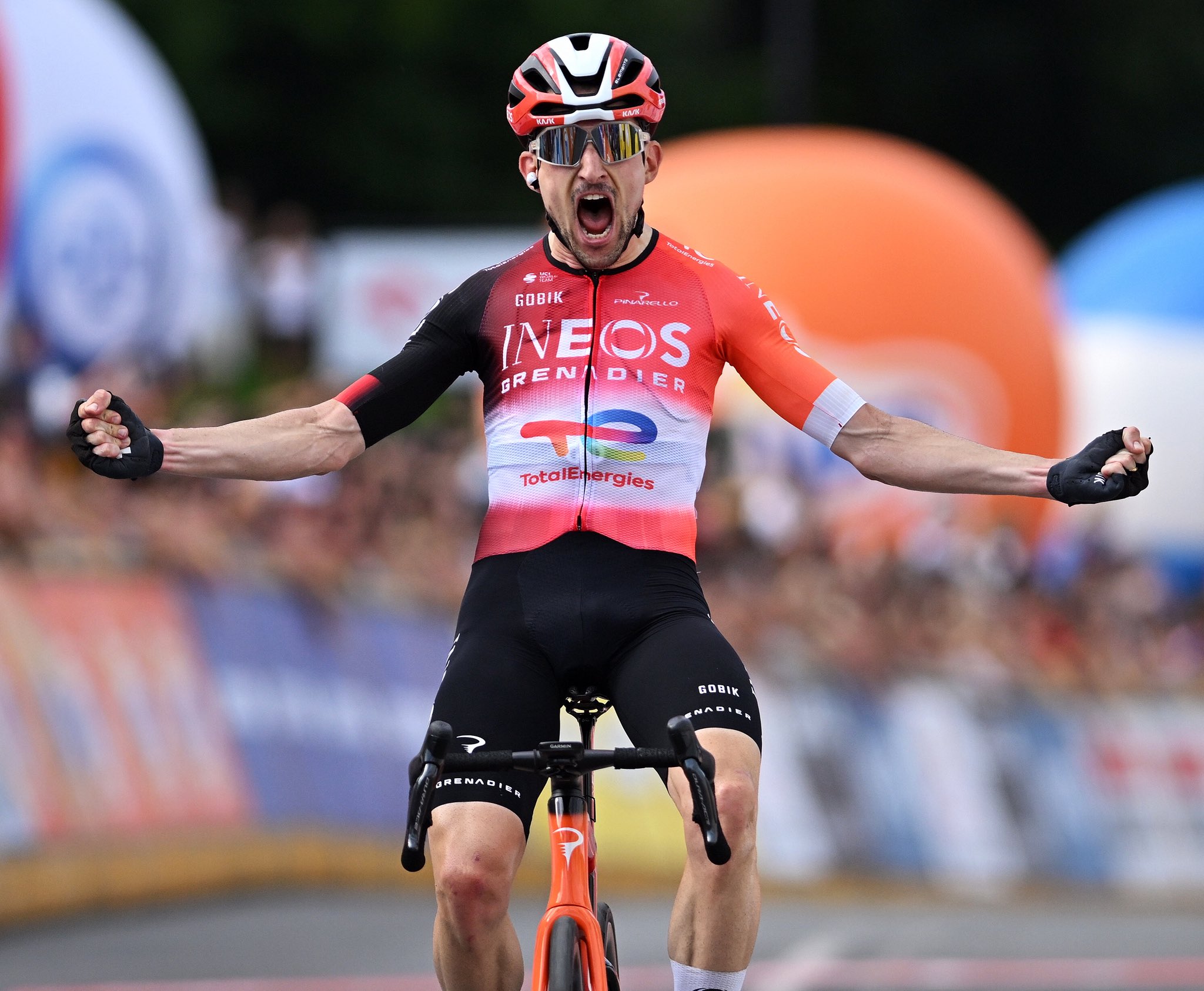 🚨🏆🚴🏻‍♂️🇵🇱Giro di Polonia: Langellotti beffa  McNulty a 50m dalla fine!🇲🇨