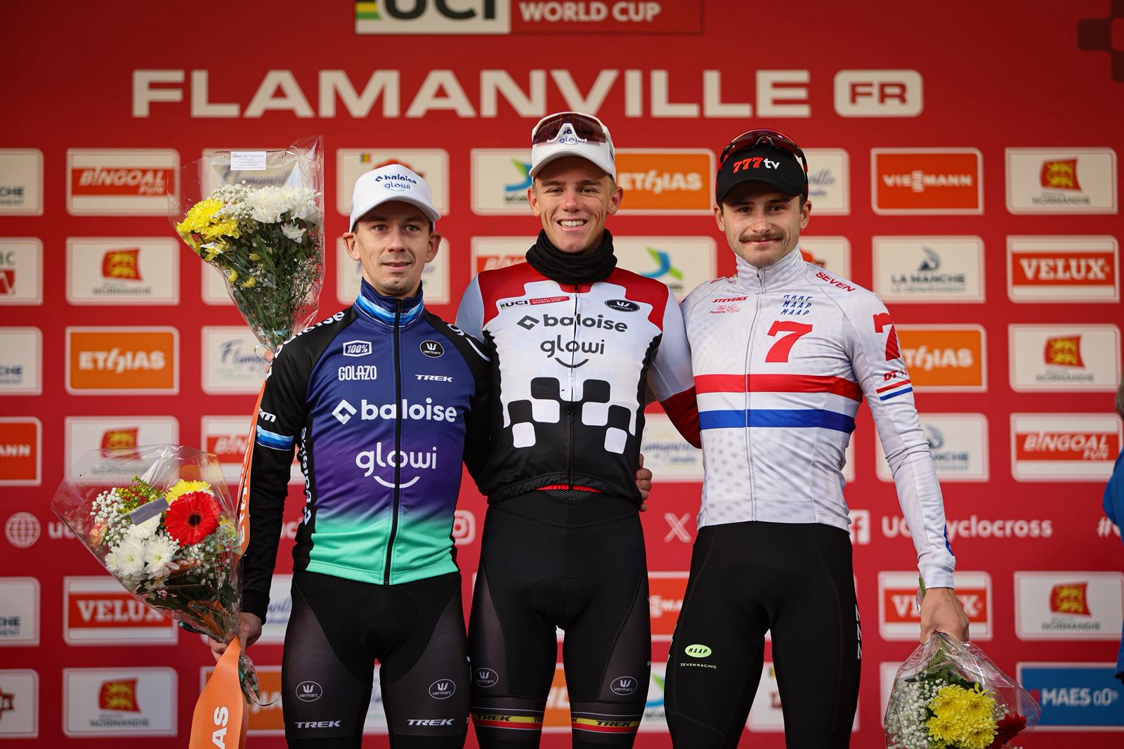 🚨🏆🌈🚴🏻‍♂️🇫🇷Ciclocross, Flamanville: doppietta Baloise, terzo Mason!