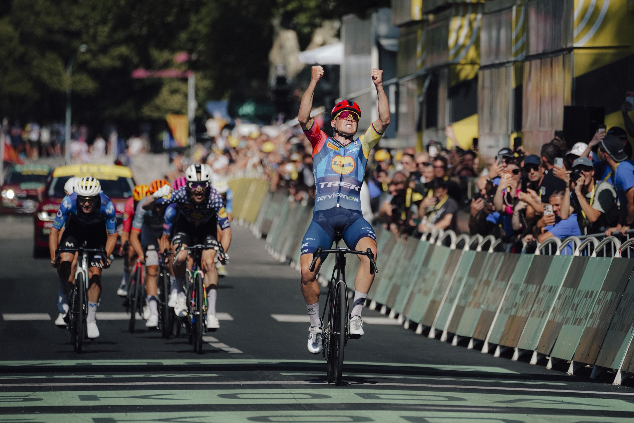 TOUR DE FRANCE 2026 - TAPPA 4^: PEDERSEN TRIONFA A FOIX!