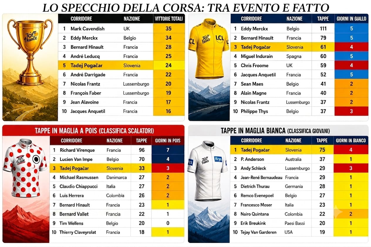 LO SPECCHIO DELLA CORSA: TRA EVENTO E FATTO