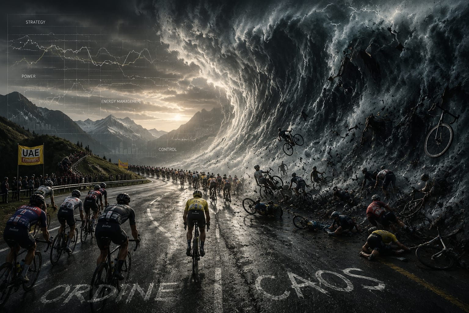 LO SPECCHIO DELLA CORSA: L'ONDA DEL CAOS