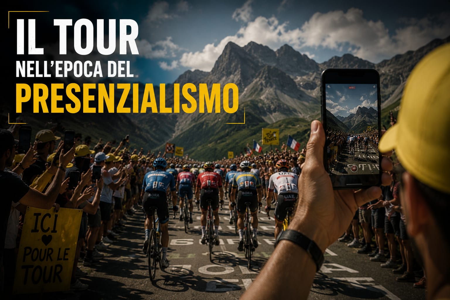 LO SPECCHIO DELLA CORSA: IL TOUR NELL'EPOCA DEL PRESENZIALISMO