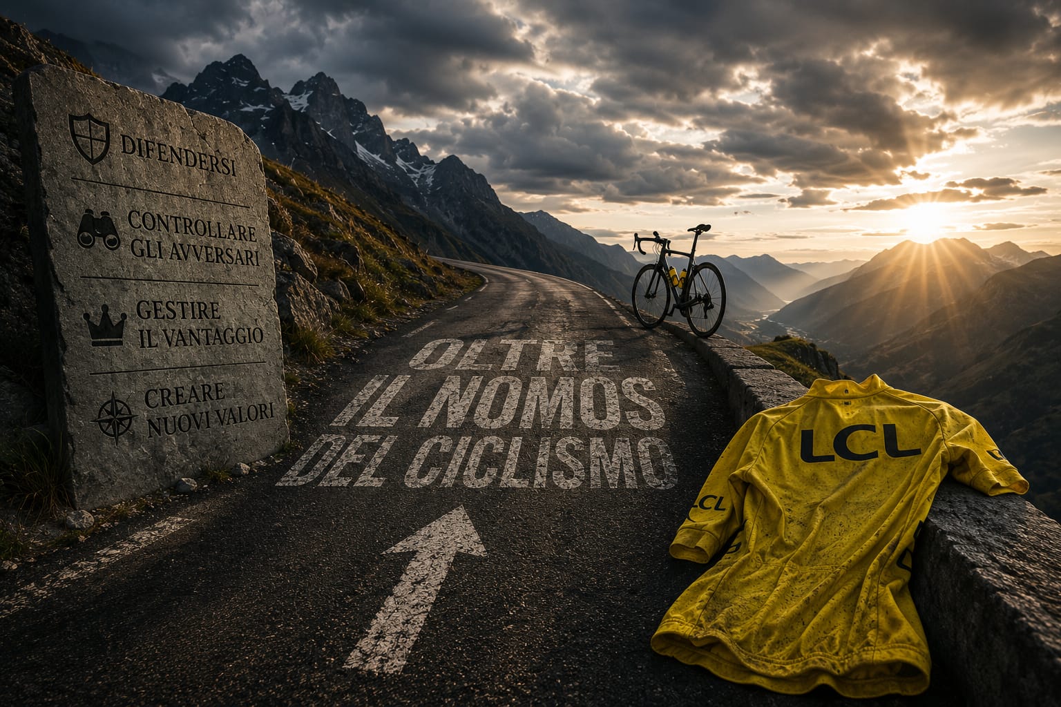 LO SPECCHIO DELLA CORSA : OLTRE IL NOMOS DEL CICLISMO