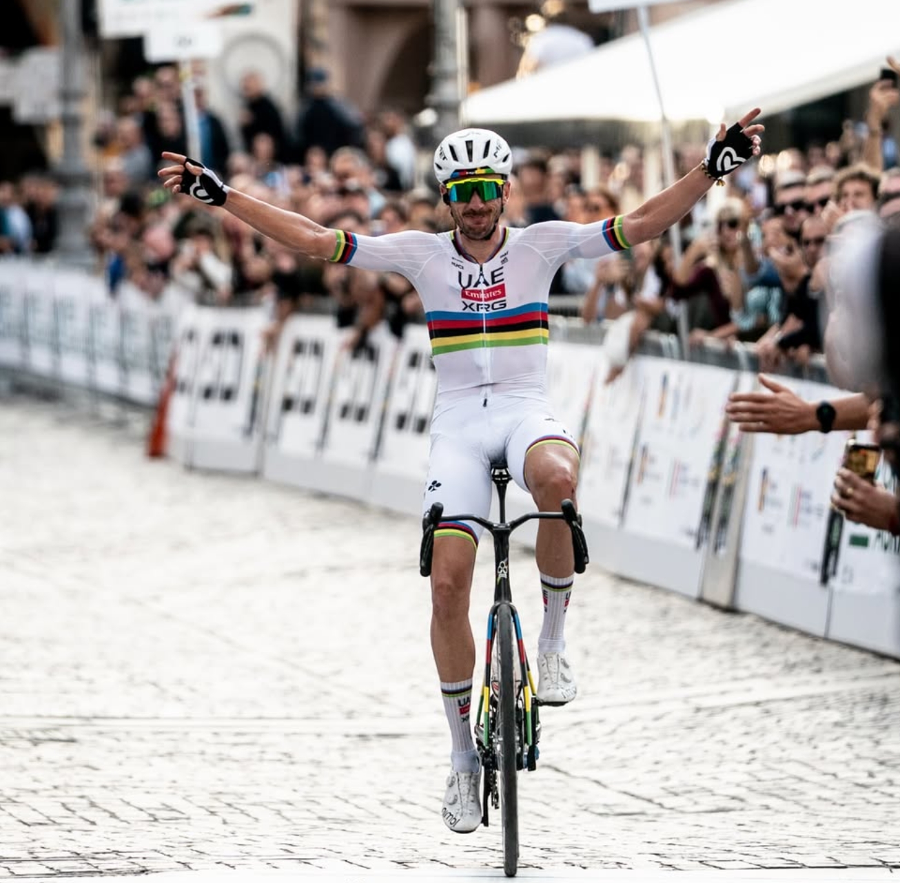 L'iride splende sulla Veneto Classic: McNulty trionfa in solitaria a Bassano